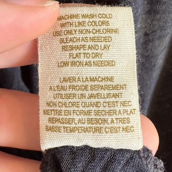 Intimately Free People Dark Grey/Black Sheer Printed Bodycon Mini Dress Size M - Picture 8 of 8